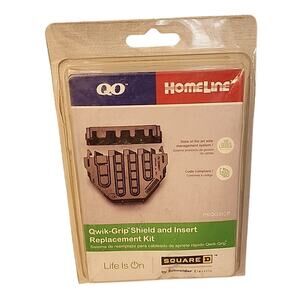 SquareD Qwik-Grip Shield and Insert Replacement Kit,Breaker, Electrical PKQGSICP